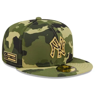 Men's New Era Green Detroit Tigers 2023 Armed Forces Day On-Field 59FIFTY Fitted Hat