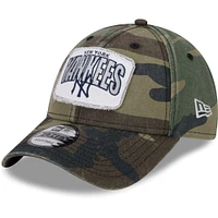 Casquette réglable New Era Camo New York Yankees Gameday 9FORTY pour homme