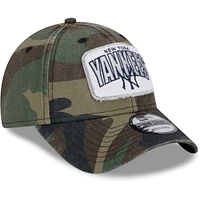 Casquette réglable New Era Camo New York Yankees Gameday 9FORTY pour homme