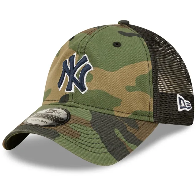 Men's New Era Camo York Yankees Trucker 9FIFTY Snapback Hat