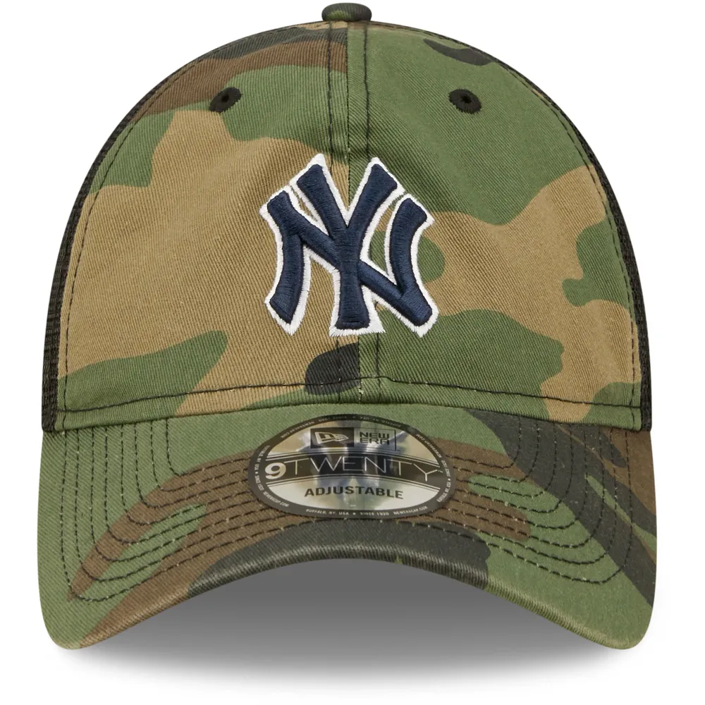 New York YANKEES MLB CAMO Trucker Camouflage black baby Cap