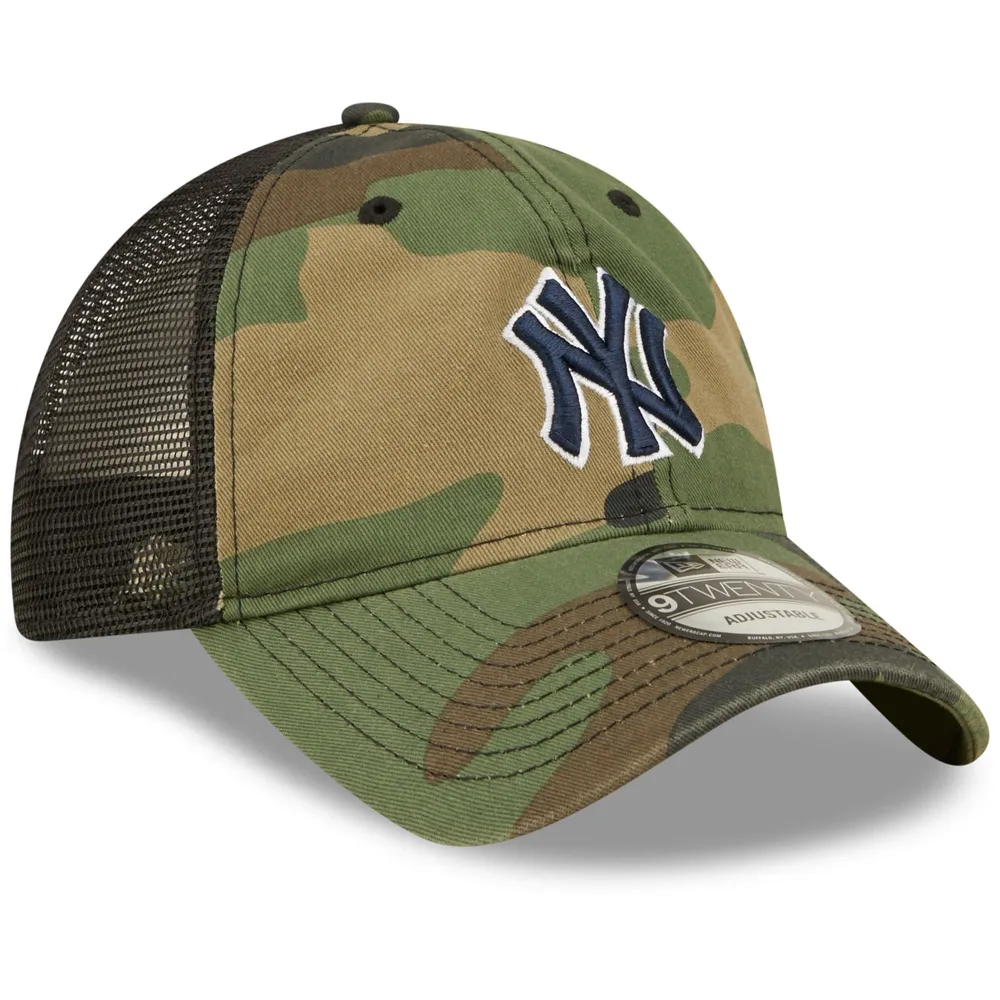 New York YANKEES MLB CAMO Trucker Camouflage black baby Cap