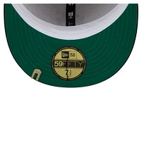 Men's New Era Cream/Navy York Yankees Two-Tone Corduroy 59FIFTY Fitted Hat