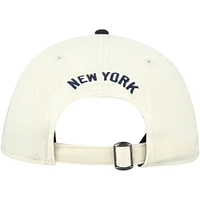 Men's New Era Cream New York Yankees MoMA Retro Crown 9FIFTY Adjustable Hat