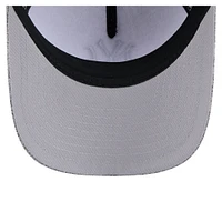 Casquette ajustable New Era 9FORTY grise en coton tissé M-Crown A-Frame pour homme des Yankees de New York