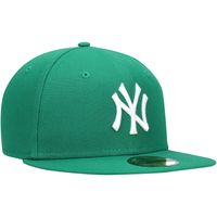 Men's New York Yankees New Era Kelly Green White Logo 59FIFTY