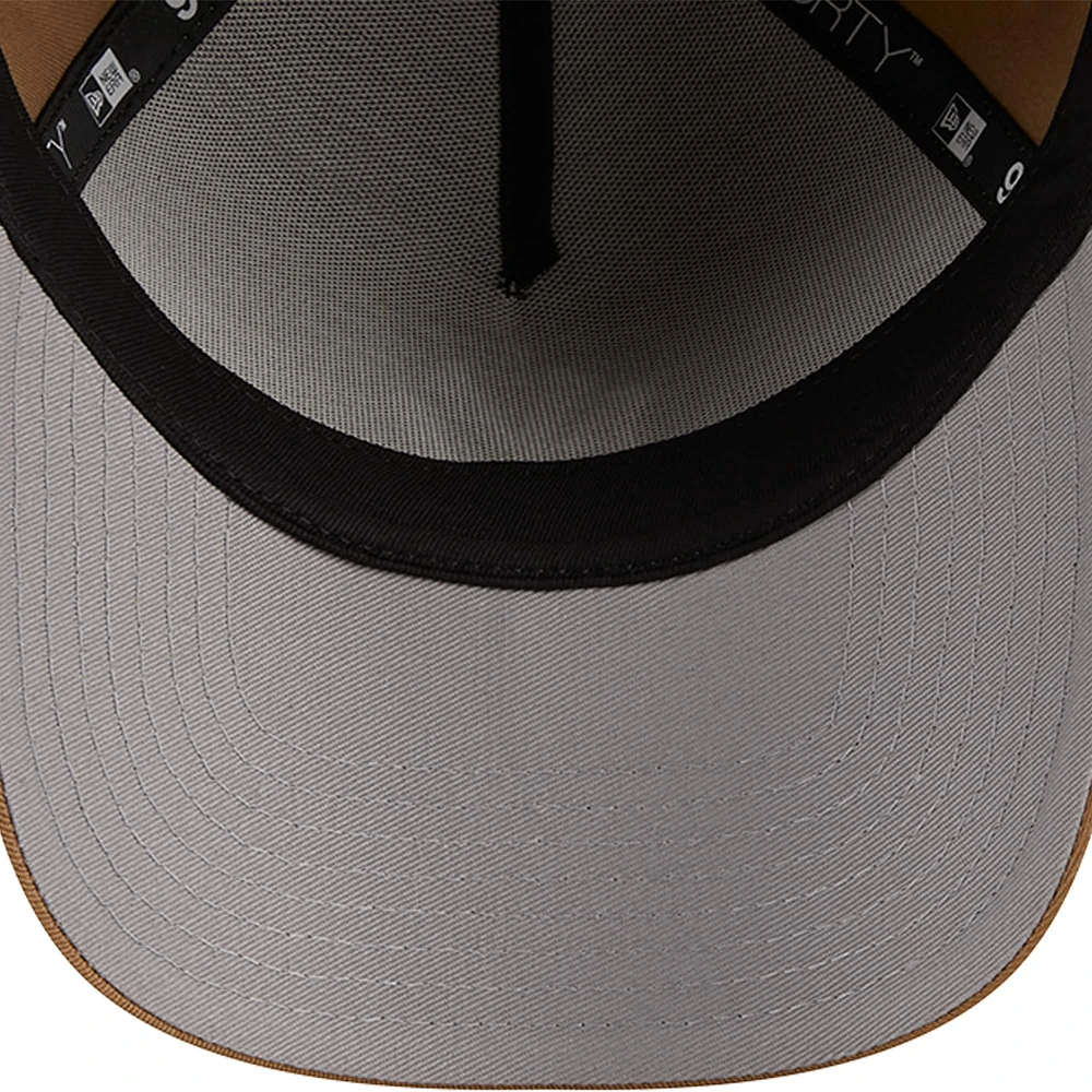 Casquette réglable kaki New York Yankees A-Frame 9FORTY New Era pour hommes