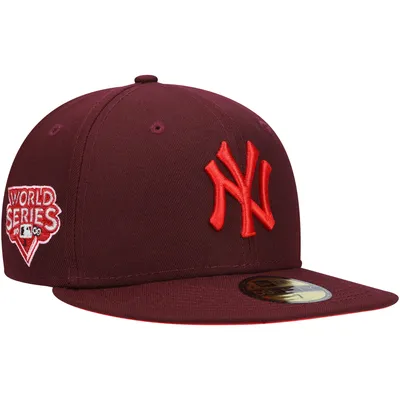 Men's New Era Royal/Red York Yankees Logo Primary Jewel Gold Undervisor 59FIFTY Fitted Hat