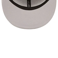 Casquette New Era bleu marine/gris New York Yankees Team Script 9FIFTY réglable Snapback pour homme