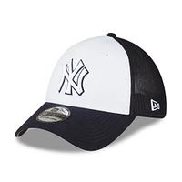 Men's New Era  Navy/White York Yankees 2023 On-Field Batting Practice 39THIRTY Flex Hat