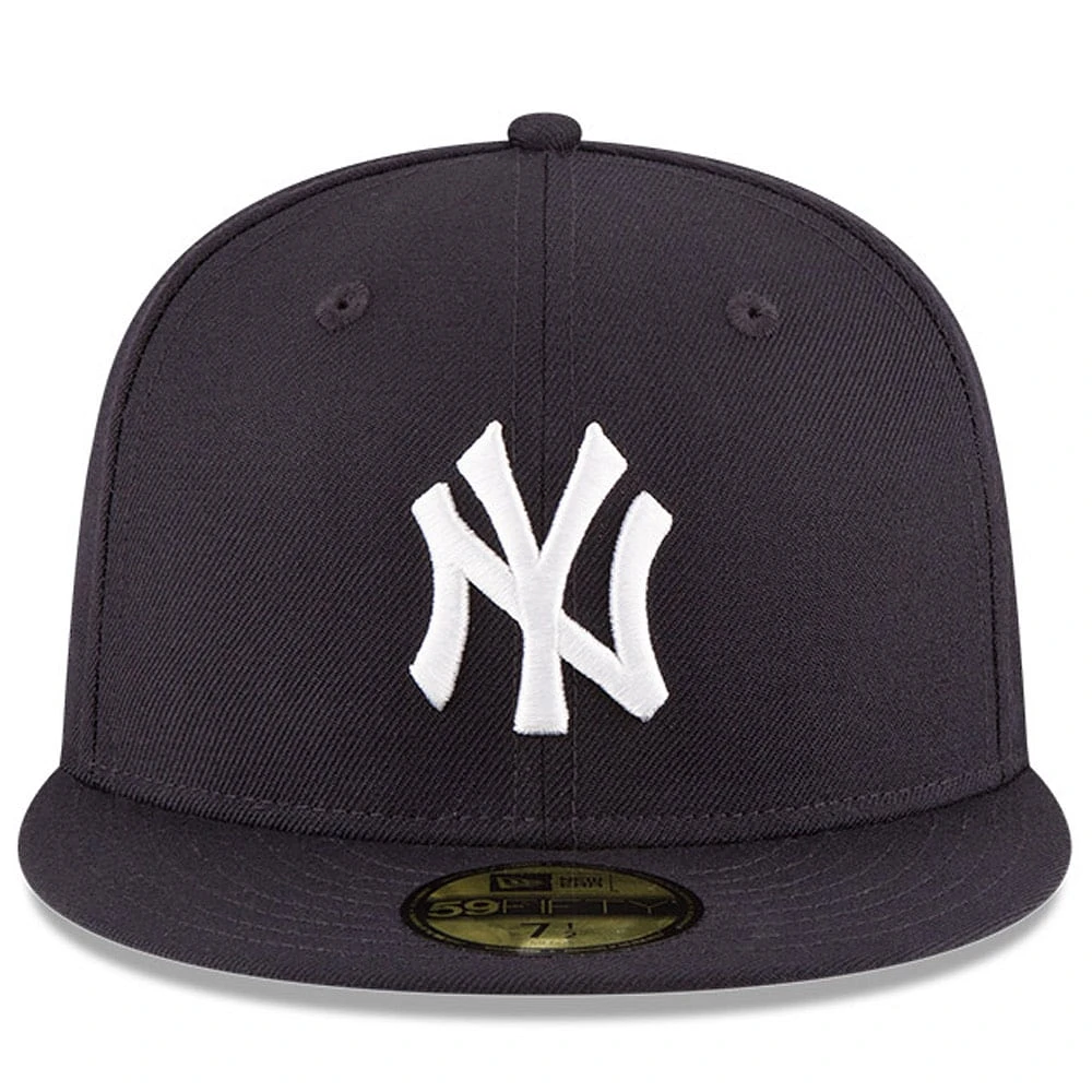 Casquette ajustée 59FIFTY New York Yankees World Series en laine pour homme Era bleu marine