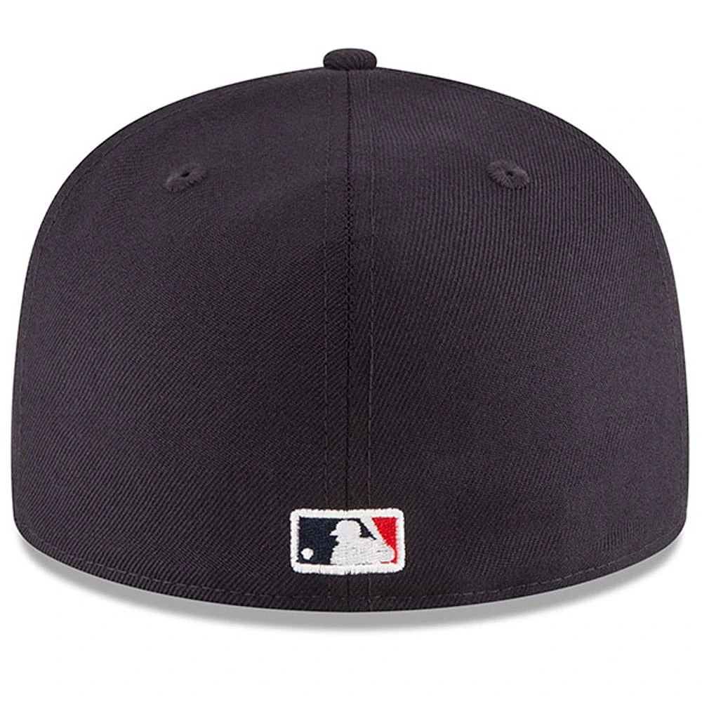 Casquette ajustée 59FIFTY New York Yankees World Series en laine pour homme Era bleu marine