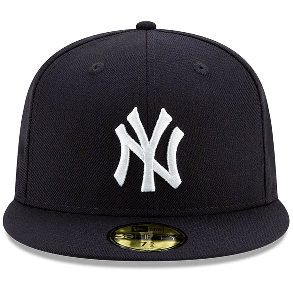 Casquette ajustée 59FIFTY Team New York Yankees 2000 World Series en laine pour homme Era bleu marine
