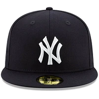 Casquette ajustée 59FIFTY Team New York Yankees 2000 World Series en laine pour homme Era bleu marine