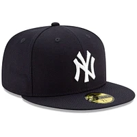 Casquette ajustée 59FIFTY Team New York Yankees 2000 World Series en laine pour homme Era bleu marine