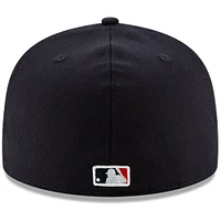 Casquette ajustée 59FIFTY Team New York Yankees 2000 World Series en laine pour homme Era bleu marine