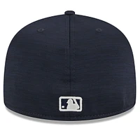 Casquette ajustée 59FIFTY New Era York Yankees 2024 MLB Clubhouse pour homme bleu marine