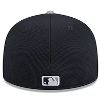 Men's New Era  Navy York Yankees 2025 Batting Practice 59FIFTY Fitted Hat