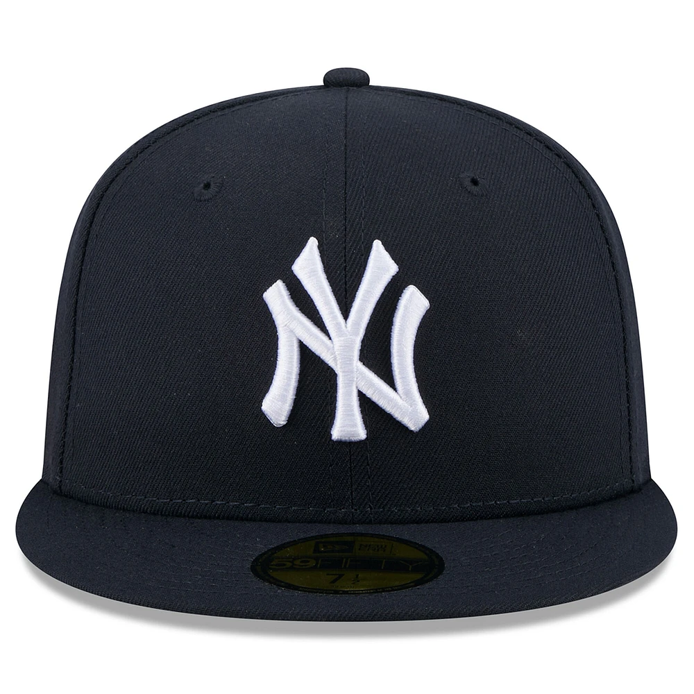 Casquette ajustée Jackie Robinson Day 59FIFTY bleu marine New Era pour homme, York Yankees 2025
