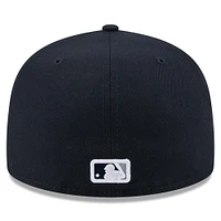 Casquette ajustée Jackie Robinson Day 59FIFTY bleu marine New Era pour homme, York Yankees 2025