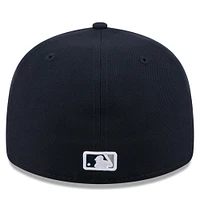 Men's New Era  Navy York Yankees 2025 Jackie Robinson Day Retro Crown 59FIFTY Unstructured Fitted Hat