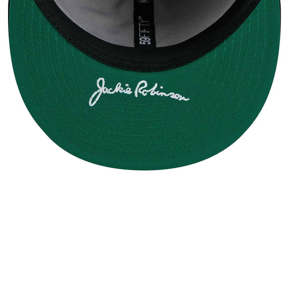 Men's New Era  Navy York Yankees 2025 Jackie Robinson Day Retro Crown 59FIFTY Unstructured Fitted Hat