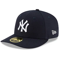 Men's New Era Navy York Yankees Authentic Collection On-Field Low Profile 59FIFTY Fitted Hat