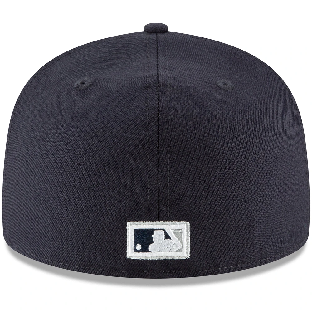 Casquette ajustée 59FIFTY en laine New York Yankees Cooperstown Collection pour homme Era bleu marine