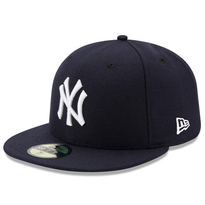 Men's New Era Navy York Yankees Game Authentic Collection On-Field 59FIFTY Fitted Hat