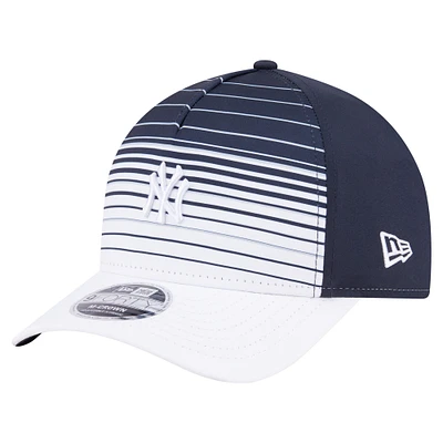 Casquette ajustable New Era New York Yankees 9FORTY M-Crown bleu marine pour homme