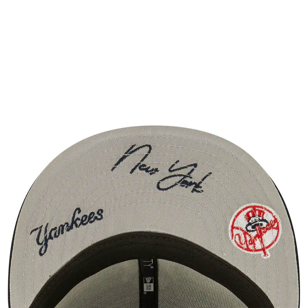 New Era 59FIFTY New York Yankees Identity Fitted Hat Dark Navy