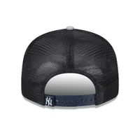 NWE YANKEE NAVY MLB NWE LOGO ZOOM TRUCKER 9FIFTY HATMENSNP