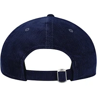 Men's New Era Navy New York Yankees MoMA Corduroy 9TWENTY Adjustable Hat