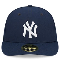 Casquette ajustée 59FIFTY pour homme des New York Yankees Oceanside à profil bas bleu marine Era