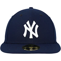 Casquette ajustée 59FIFTY pour homme des New York Yankees Oceanside à profil bas bleu marine Era