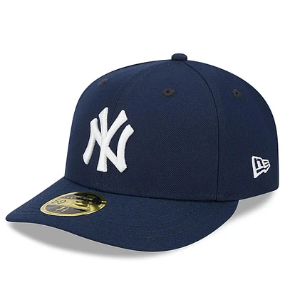 Casquette ajustée 59FIFTY pour homme des New York Yankees Oceanside à profil bas bleu marine Era