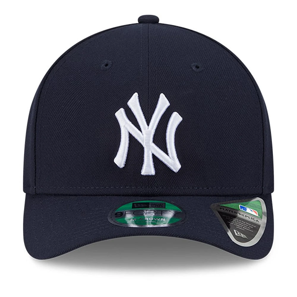 Men's New Era  Navy New York Yankees Player Replica 9FORTY Adjustable Hat