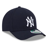 Men's New Era  Navy New York Yankees Player Replica 9FORTY Adjustable Hat