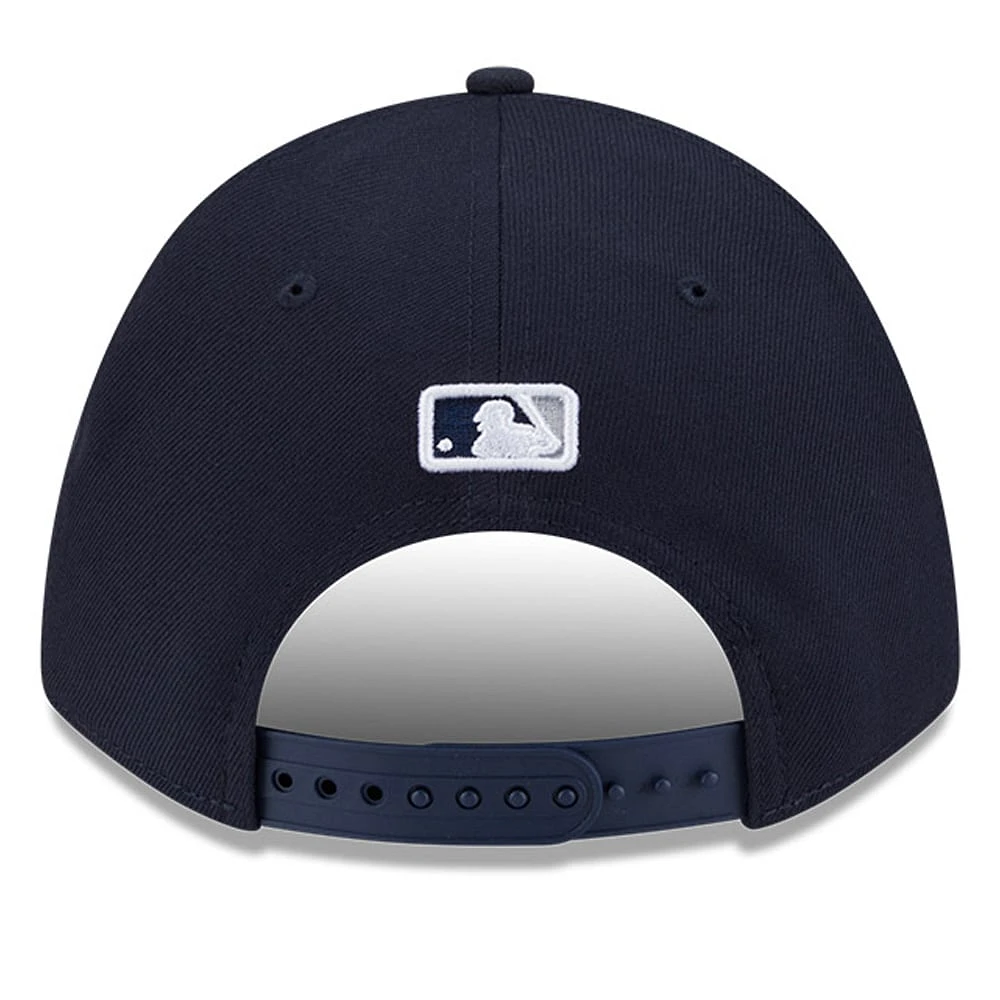 Men's New Era  Navy New York Yankees Player Replica 9FORTY Adjustable Hat