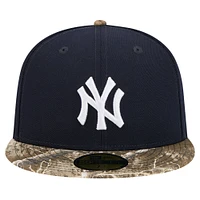 Casquette ajustée 59FIFTY New Era York Yankees Realtree Camo pour hommes