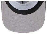Casquette de golf ajustable New Era bleu marine New York Yankees Retro Satin Script pour homme