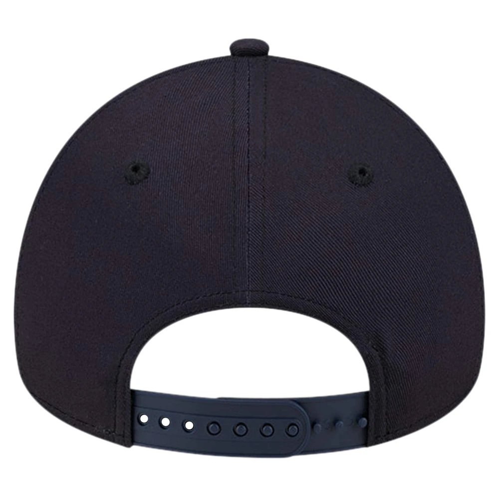 Casquette ajustable 9FORTY couleur équipe A-Frame New York Yankees New Era pour homme, bleu marine
