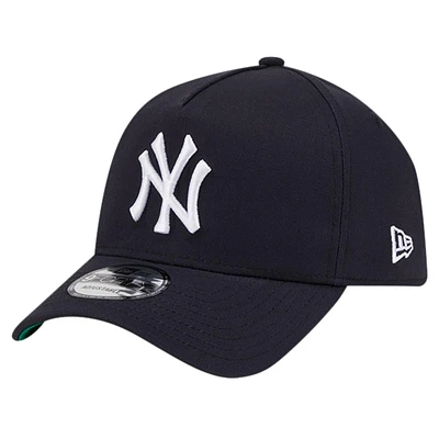 Casquette ajustable 9FORTY couleur équipe A-Frame New York Yankees New Era pour homme, bleu marine