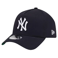 Casquette ajustable 9FORTY couleur équipe A-Frame New York Yankees New Era pour homme, bleu marine