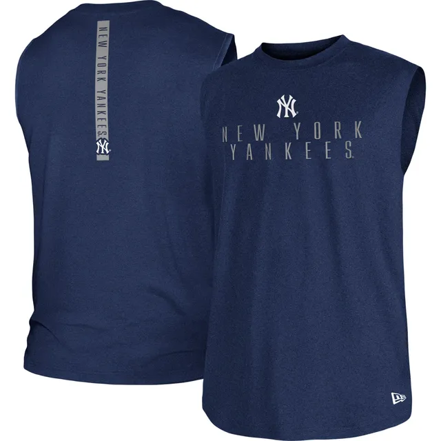 Lids Houston Astros New Era Team Muscle Tank Top - Navy