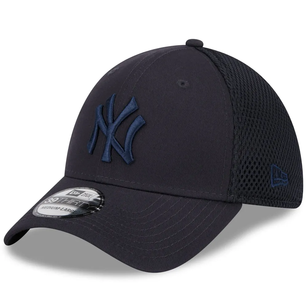 Men's New York Yankees New Era Navy Team Neo 39THIRTY Flex Hat