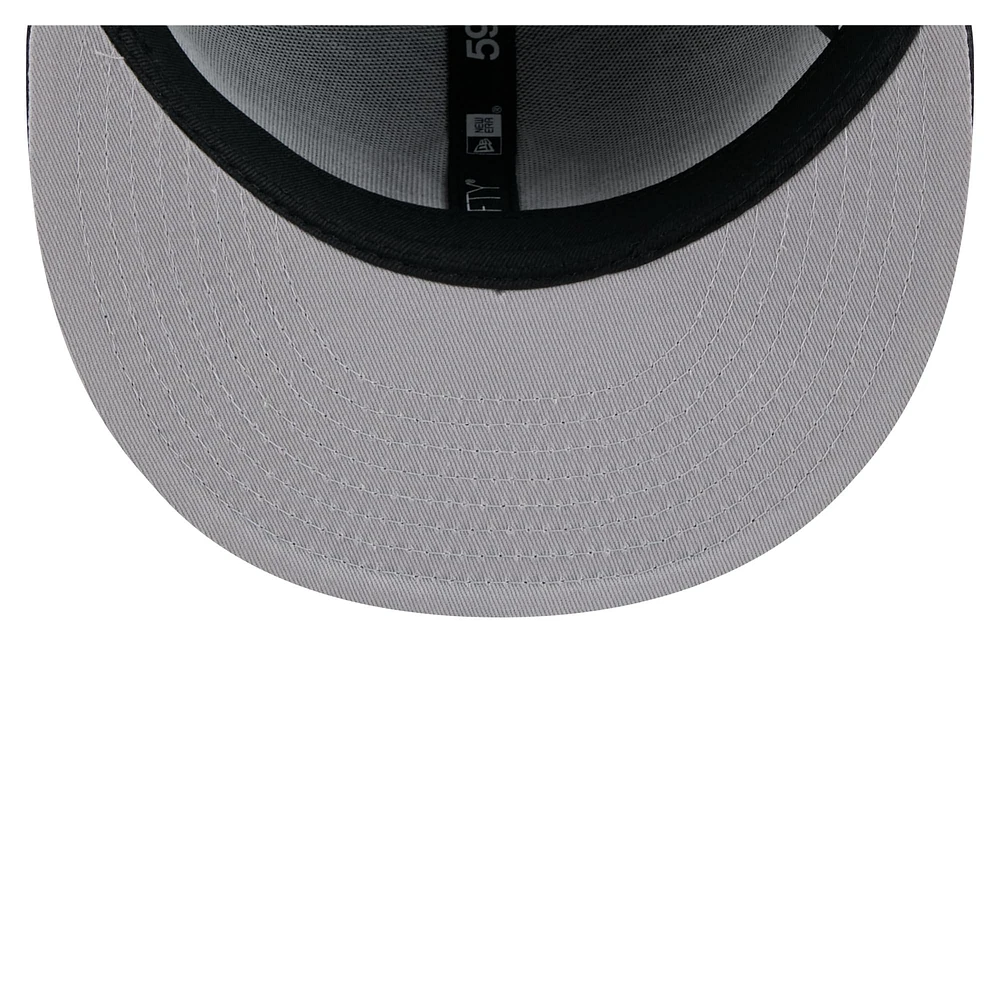 Men's New Era Navy York Yankees Yarn Stitch 59FIFTY Fitted Hat