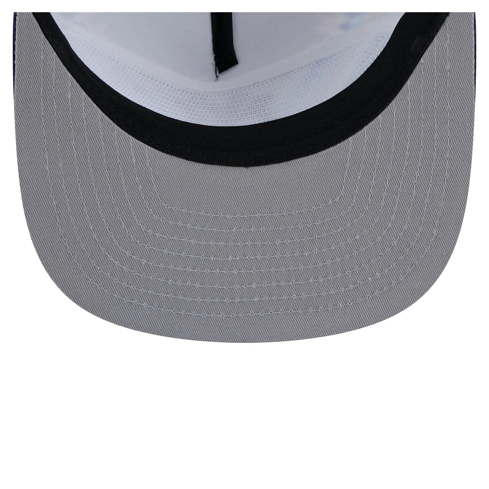 Casquette ajustable New Era New York Yankees Tie-Dye Golfer Trucker pour homme
