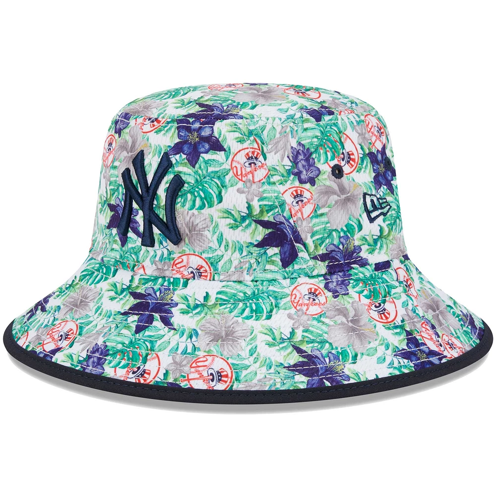 Men's New Era New York Yankees Tropic Floral Bucket Hat