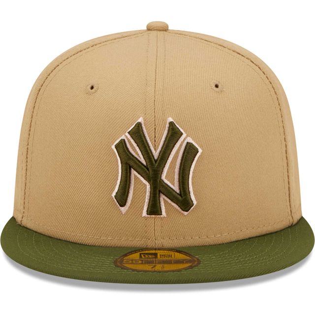 Men's New Era Khaki York Yankees 59FIFTY Fitted Hat